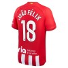 Maillot de Supporter Atlético Madrid Joao Felix 18 Domicile 2023-24 Pour Enfant
